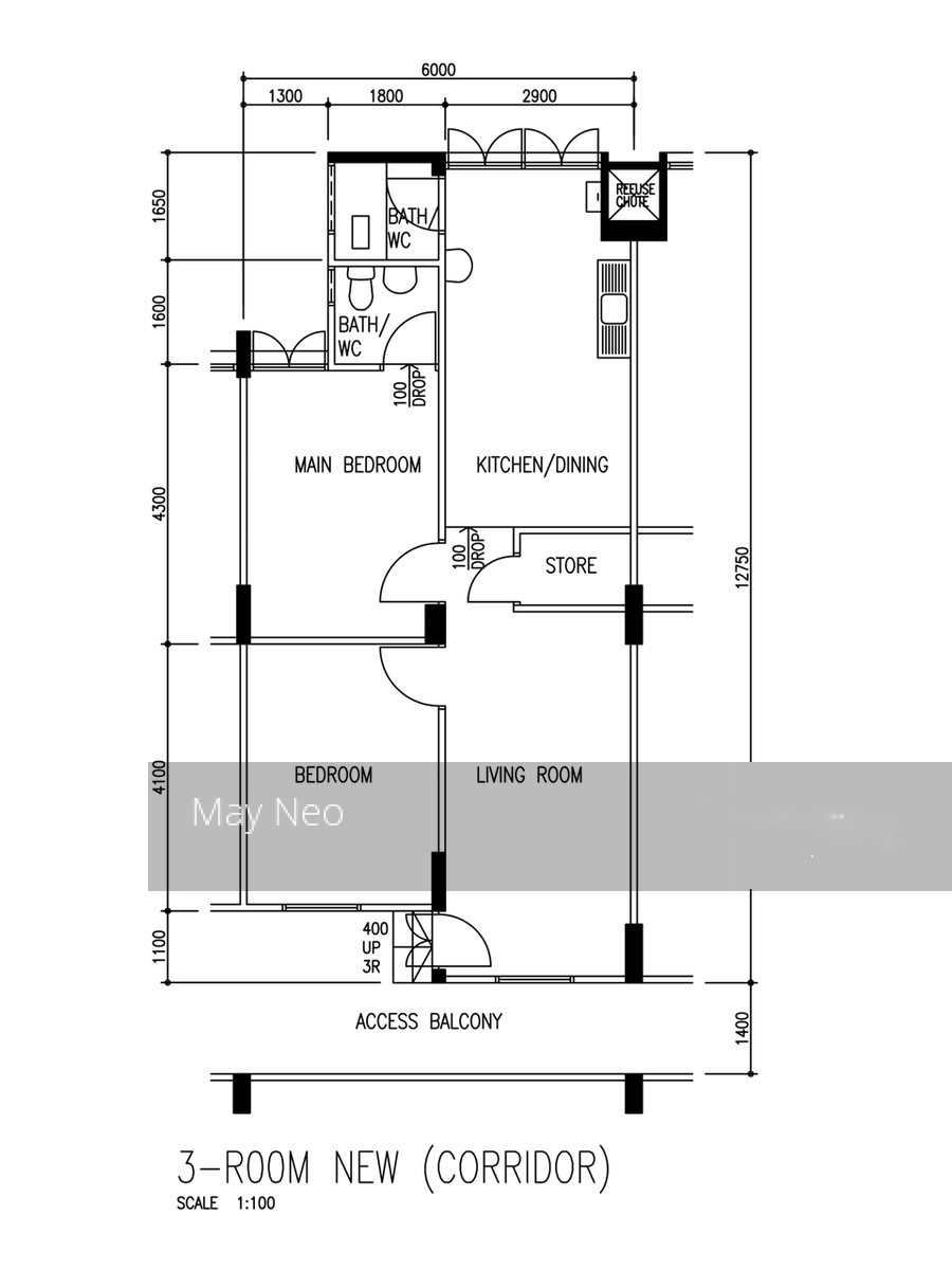 Blk 211 Tampines Street 23 (Tampines), HDB 3 Rooms #151179482